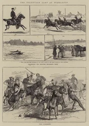 Le camp des volontaires à Wimbledon
